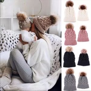 ✨Just In!✨ Knit Faux Fur Winter Hat- Adult WH